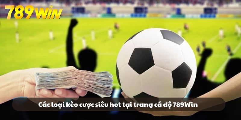 Các loại kèo cược siêu hot tại trang cá độ 789Win